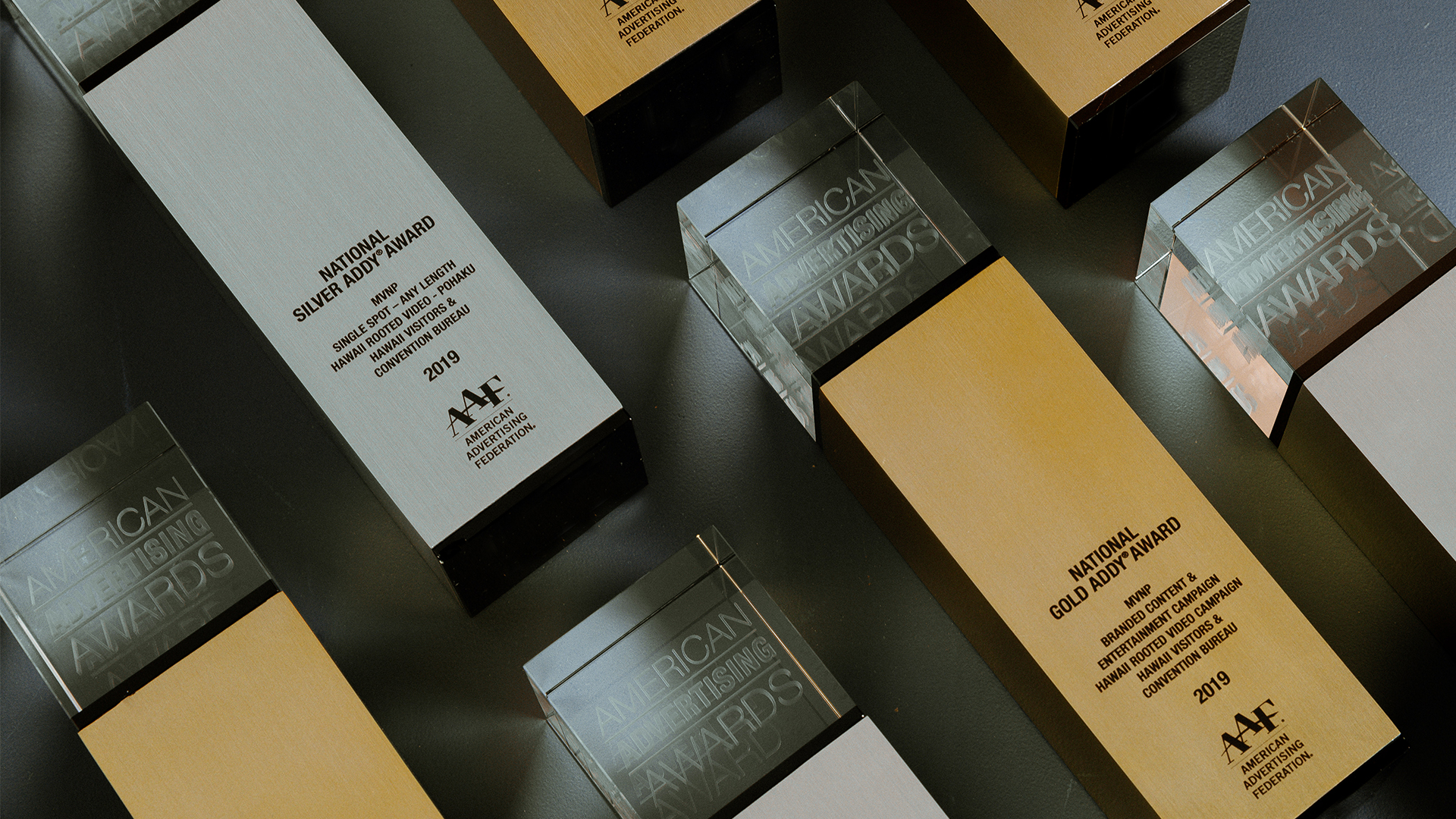 MVNP wins 9 American Advertising Awards ADDY Awards